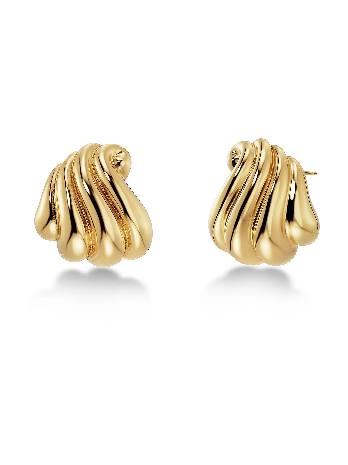 EDBLAD | Ohrstecker CORAZZA Large Gold | 